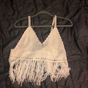 Crochet crop top